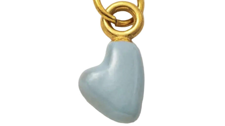 Baby Sky Heart Charm