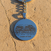 Cedars of God Keychain