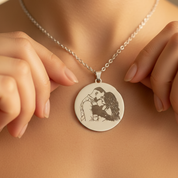 Line Art Necklace -Forza