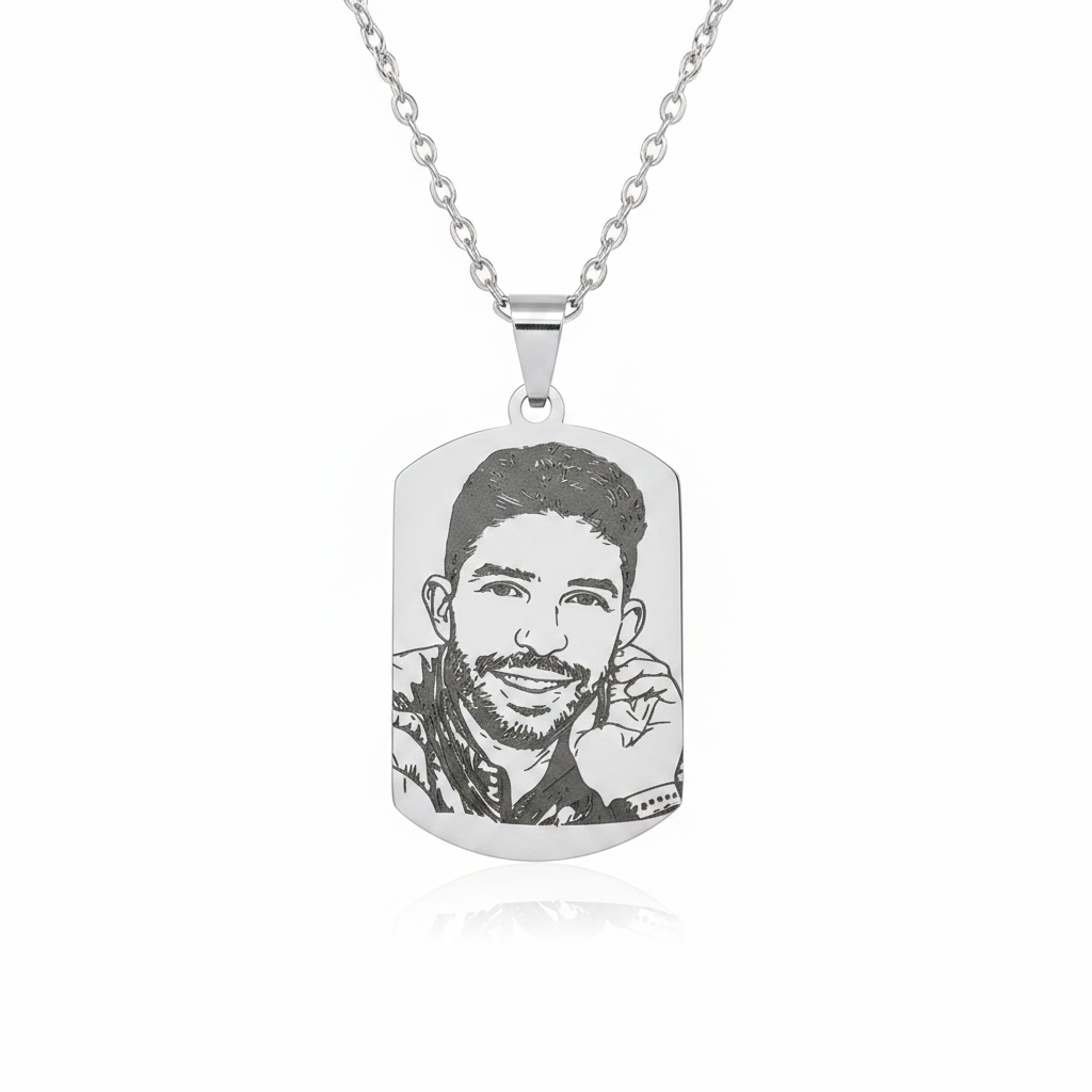 Line Art Necklace - Forza Chain