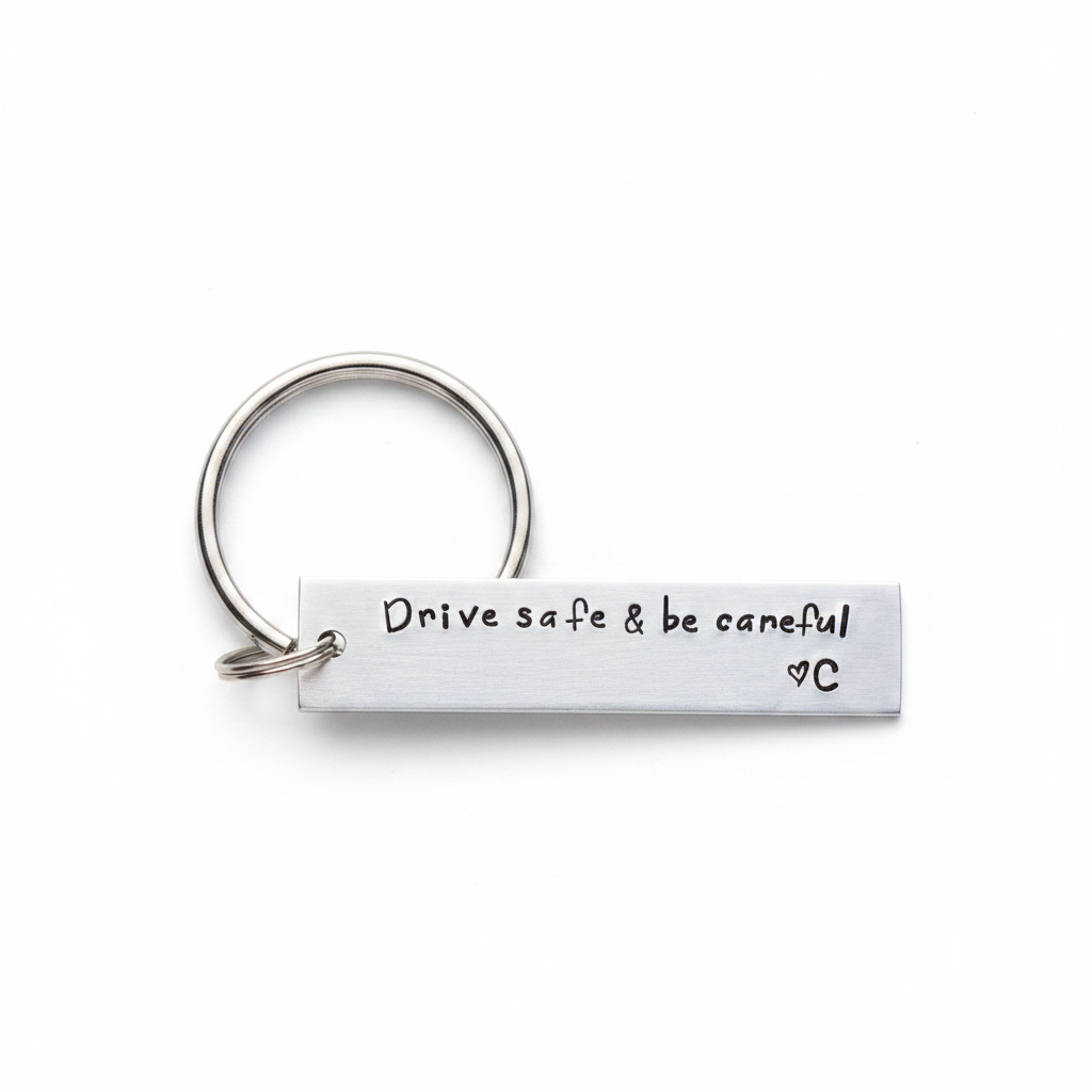 Take Me With You - Keychain Silver 925