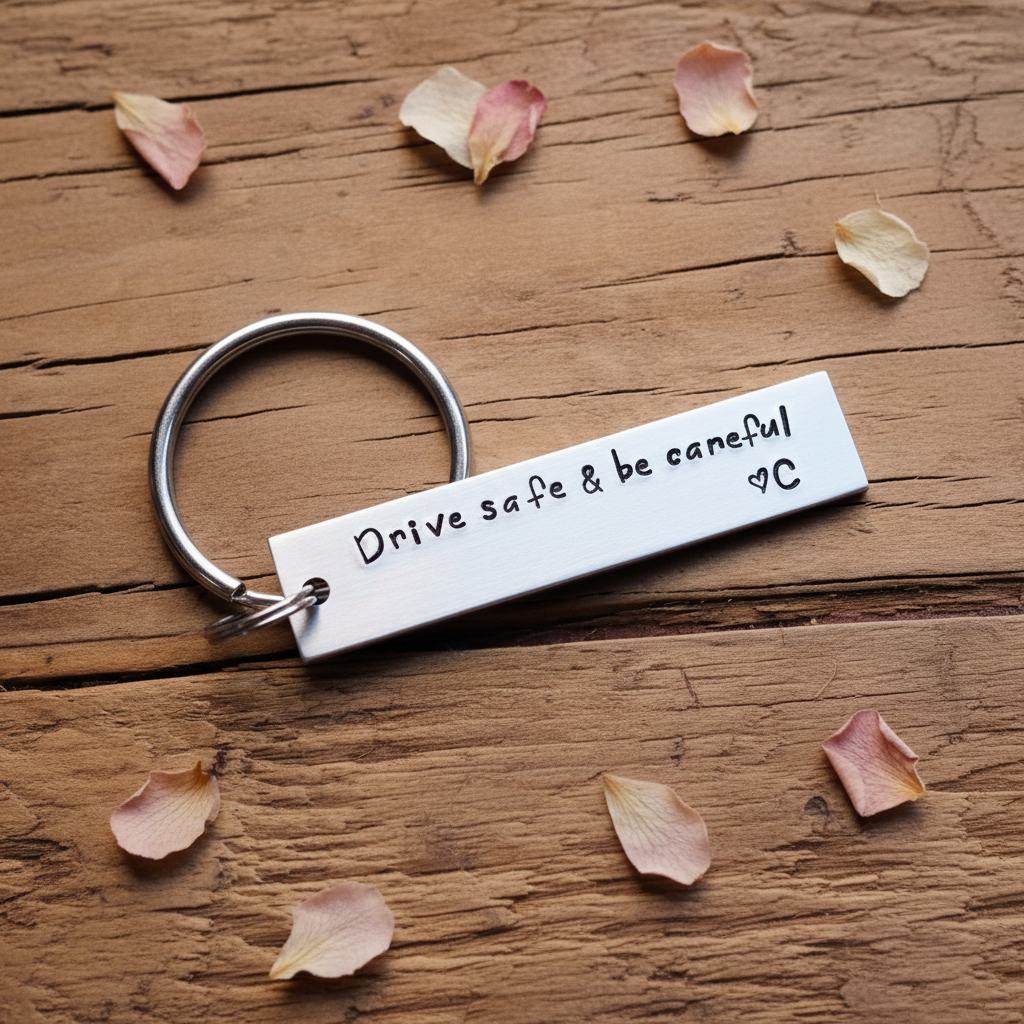 Take Me With You - Keychain Silver 925