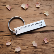 Take Me With You - Keychain Silver 925
