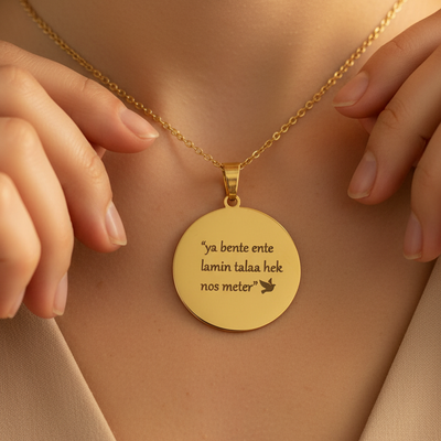 Handwriting Necklace - Forza