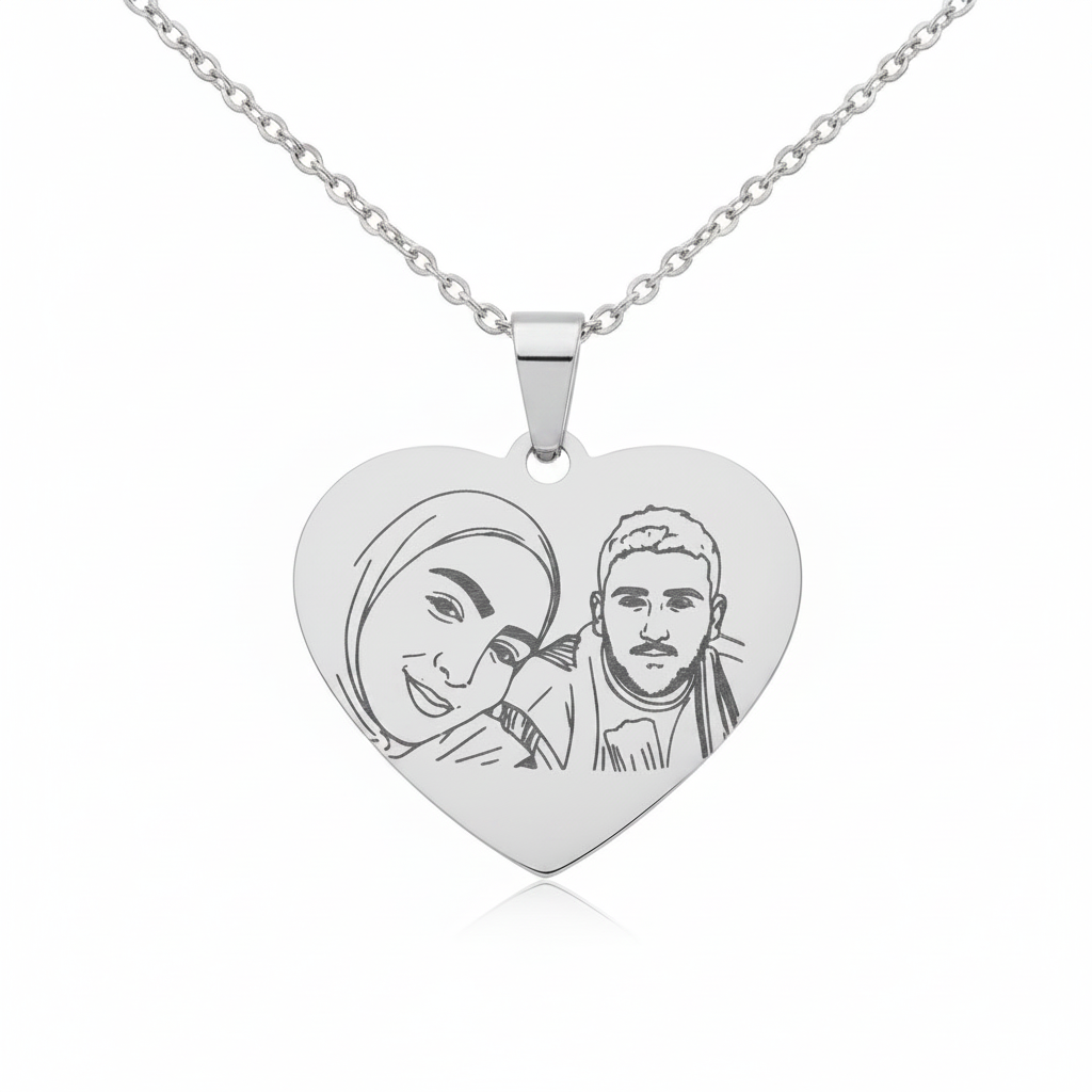 Line Art Necklace - Forza Chain