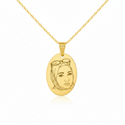 Line Art Necklace - Forza Chain