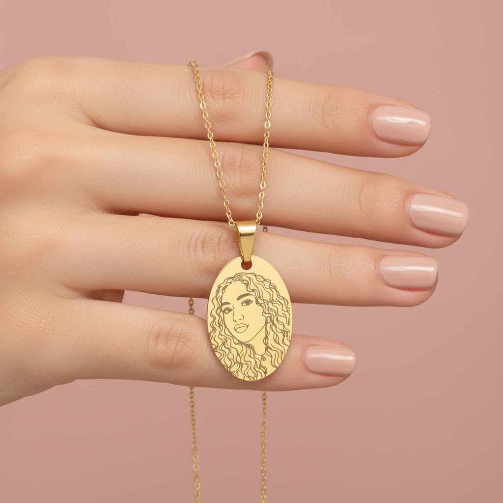 Line Art Necklace - Forza Chain