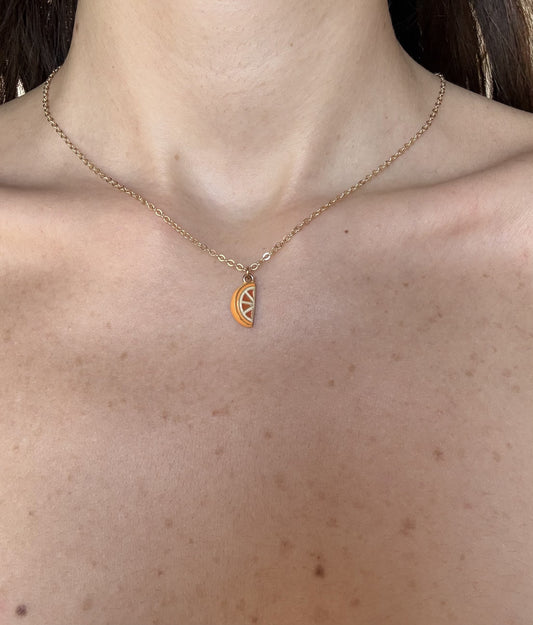Orange Necklace
