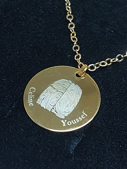 Fingerprint Necklace
