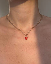 Strawberry Necklace