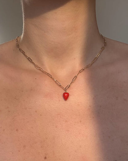 Strawberry Necklace