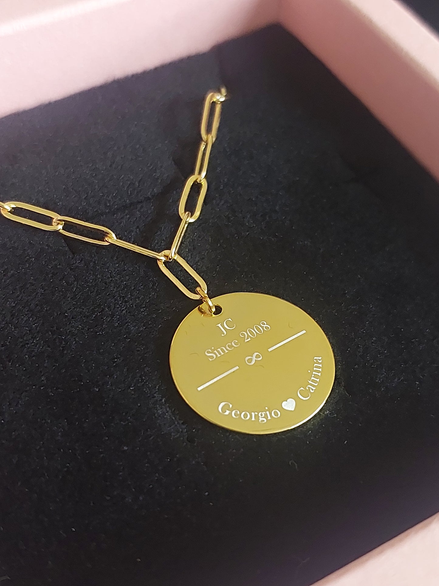 Engraved Necklace