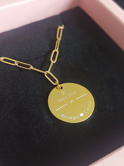 Engraved Necklace