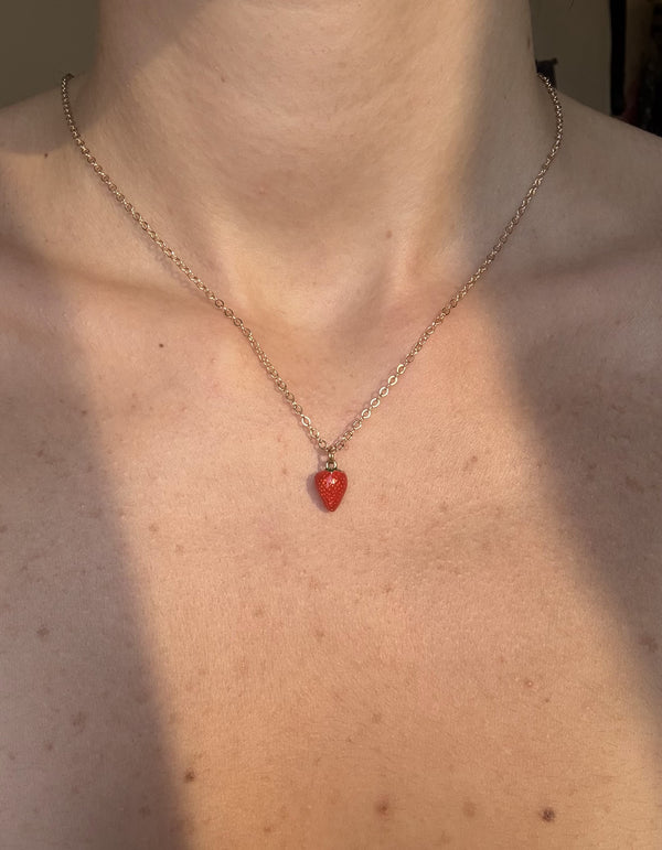 Strawberry Necklace