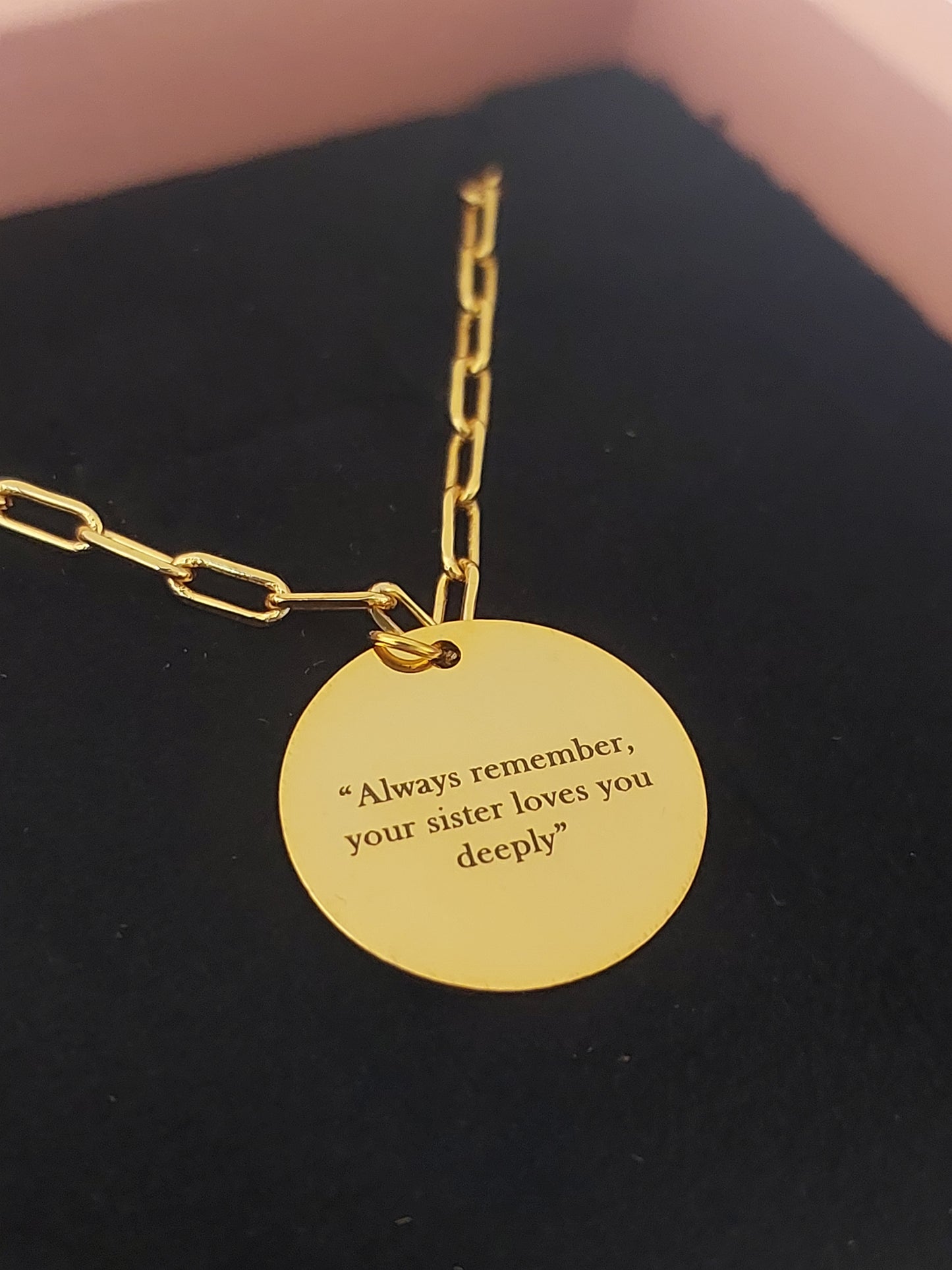 Engraved Necklace