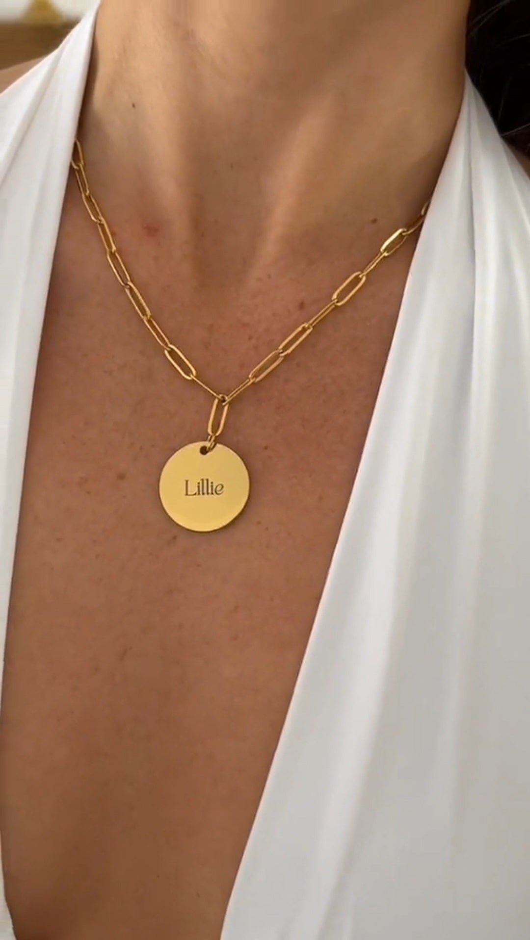 Engraved Necklace