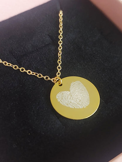 Fingerprint Necklace