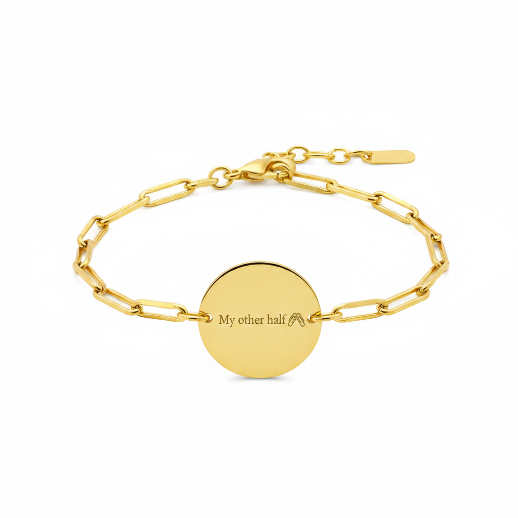Line Art Bracelet Silver 925