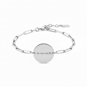 Line Art Bracelet Silver 925