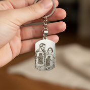Line Art - Keychain
