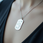 Handwriting Necklace - Forza Chain